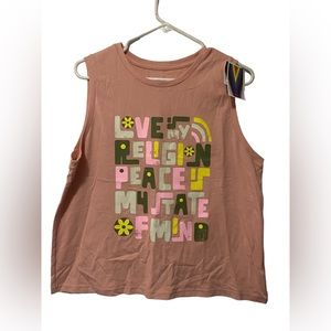 PRIDE sleeveless shirt.